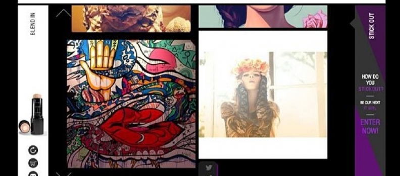 Maybelline Online Posts one of our Pics!